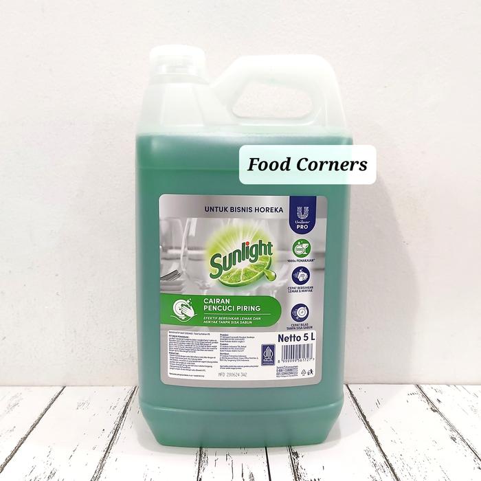 Gambar Sunlight 5 Liter KHUSUS GOJEK GRAB / Sunlight Professional 5 L - SUNLIGHT 5 L dari Food Corners undefined Tokopedia