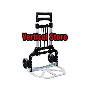 Gambar Trolley Barang / Hand Trolley Alumunium - Hand Trolly dari Vertical Store ID undefined Tokopedia