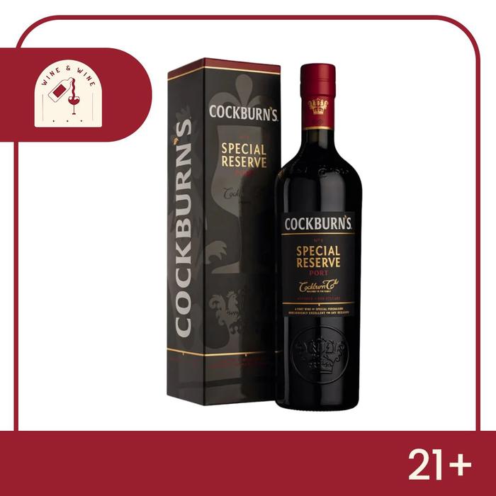 Gambar Port Wine Cockburns Special Reserve (With Exclusive Box) Cockburn - 1pc dari Wine and Wine undefined Tokopedia