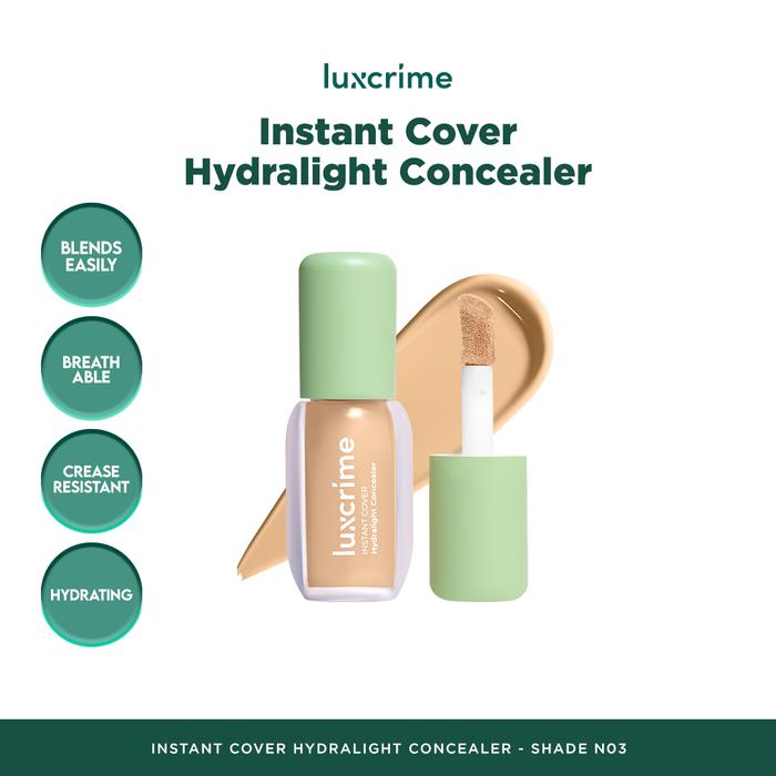 Gambar Luxcrime Instant Cover Hydralight Concealer - N03 dari luxcrime undefined Tokopedia