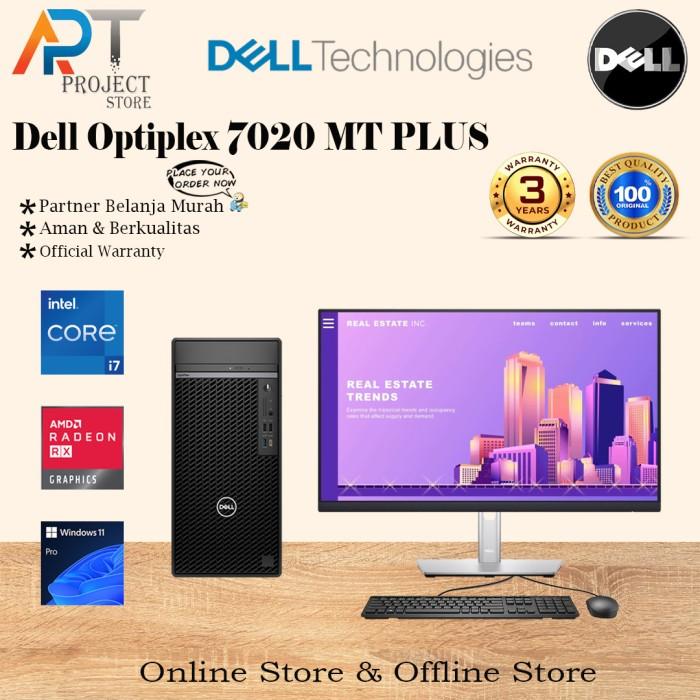 Gambar Dell Optiplex 7020 MT PLUS i7-14700 32GB 2TB + 2TB VGA 4GB W11PRO 3 Years dari APT Project undefined Tokopedia