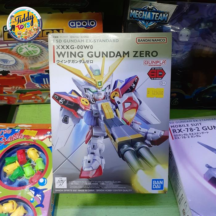Maquette SD Gundam Ex-Standard Wing Gundam Zero - Bandai - NEUVE - Modèle à Assembler Et Peindre