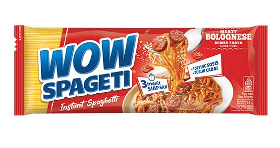 Gambar BARU! WOW Spageti pasta mie instan bolognese carbonara creamy mealty halal karbonara 84 g ala resto - bolognese dari Sagala Bumbu 2.0 undefined Tokopedia