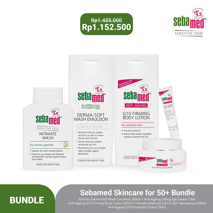 Gambar Sebamed Skincare for 50+ Bundle dari Sebamed Shop_NEW undefined Tokopedia
