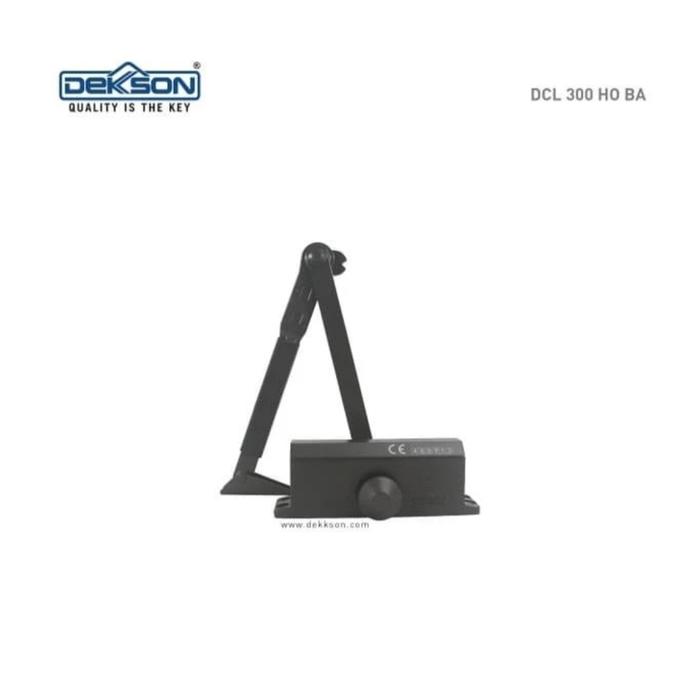Gambar Door closer dekson HO BK Hitam Series 300 Black - BA (Brown) dari JJ Home Build undefined Tokopedia