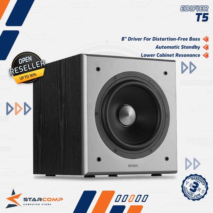 Gambar EDIFIER T5 Powered Active Subwoofer dari Starcomp Solo undefined Tokopedia