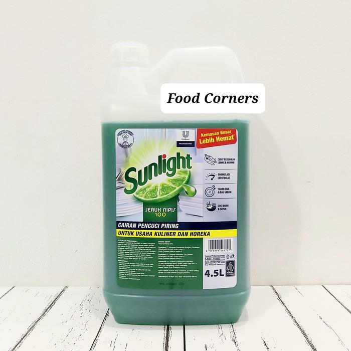 Gambar Sunlight 5 Liter KHUSUS GOJEK GRAB / Sunlight Professional 5 L - SUNLIGHT 4.5 L dari Food Corners undefined Tokopedia