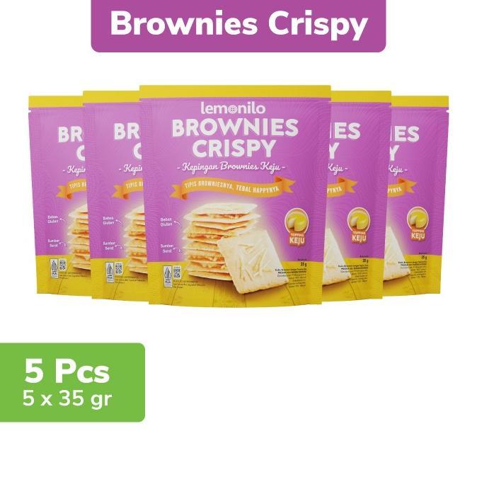 Gambar tersedia 5 pcs lemonilo brownies crispy keju 35g dari hetisulasih6 undefined Tokopedia