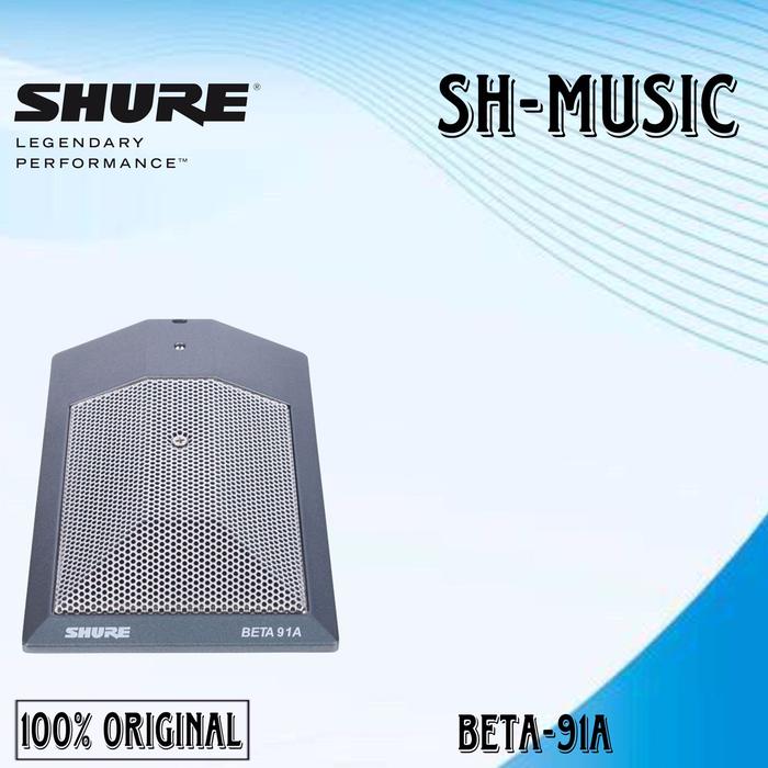 Gambar Mic Kick Drum Shure Beta 91A Boundary Instrument Microphone Beta-91a dari SH MUSIC undefined Tokopedia