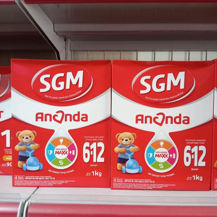 Gambar SGM Ananda 6-12 bulan 1000gr dari Sofiamarcet undefined Tokopedia