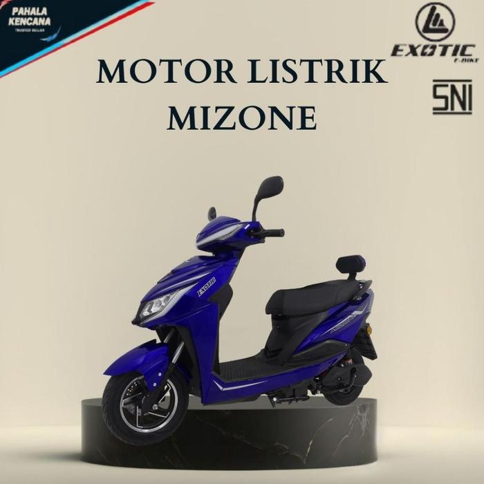 Gambar SEPEDA MOTOR LISTRIK MIZONE EXOTIC PACIFIC - Biru dari CV BKS JAYA undefined 3 Tokopedia