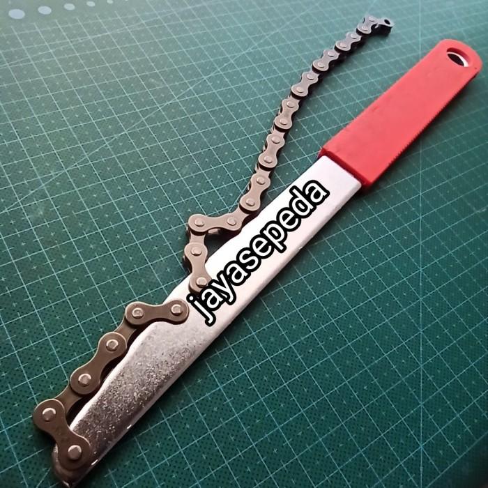 Gambar kunci penahan gir sprocket cassette freewheel ulir premium - penahan saja dari jayabicycle undefined Tokopedia