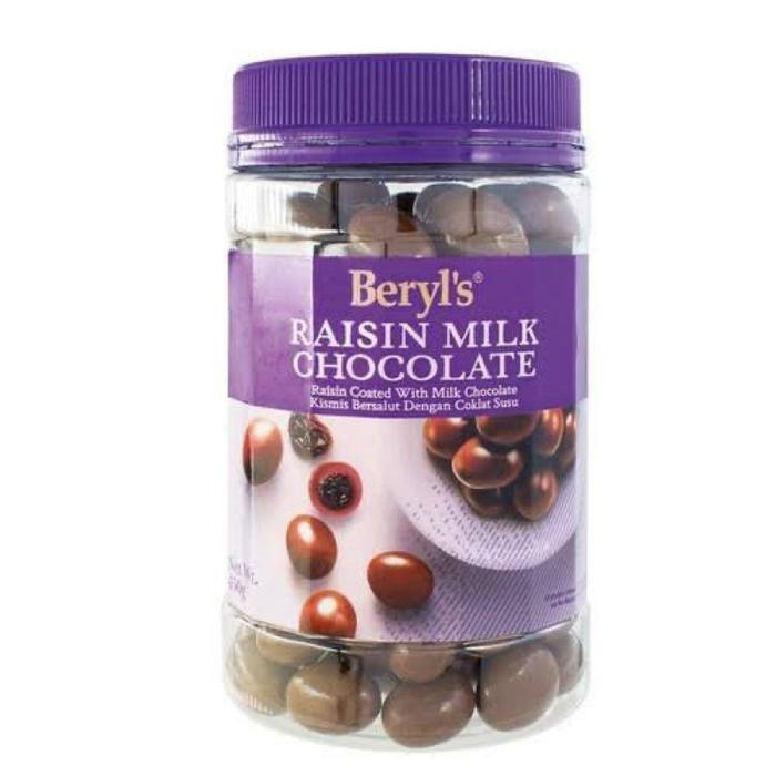 Gambar beryls beryl's chocolate 370 - 400gr halala white almond halal Chocolate - Raisin milk dari MIXMAXSHOPP_NEW undefined Tokopedia
