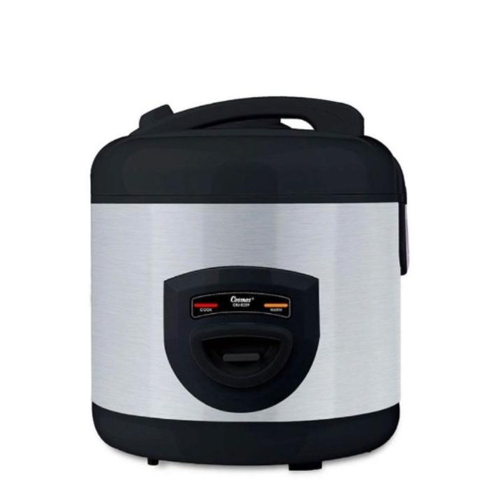 Gambar COSMOS : CRJ8229 MAGIC COM / RICE COOKER 3IN1 2 LT CRJ 8229 BBS / WSS - HITAM 8229BSS dari HOKKI HOUSEWARE undefined Tokopedia
