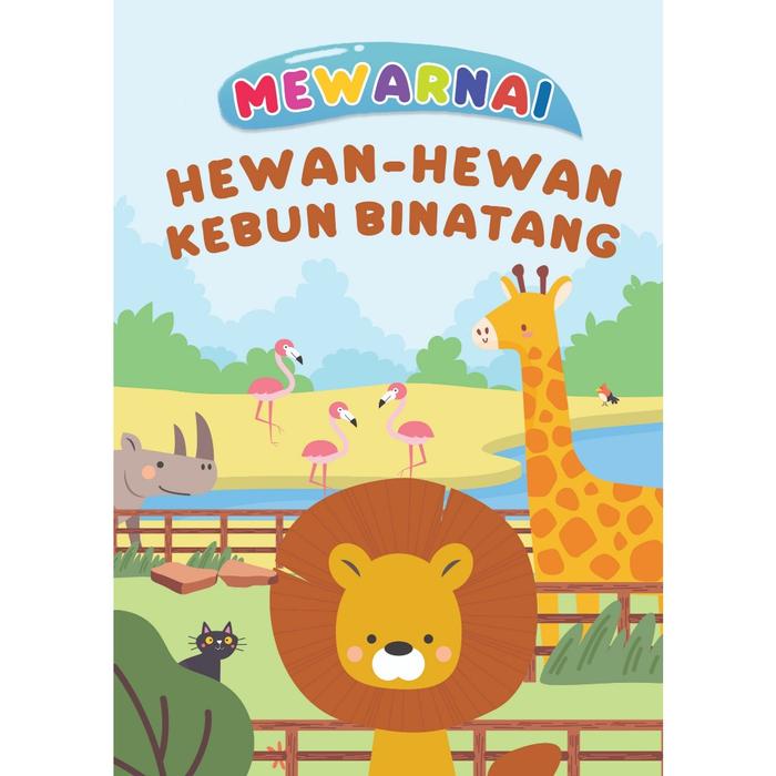 Gambar Buku Aktivitas Mewarnai Untuk Anak Cerdas dan Kreatif - Untuk Usia 3-6 Tahun [Mizan] - Hewan dari Mizan Store Official undefined Tokopedia