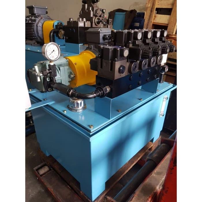 Gambar REXROTH HYDRAULIC POWER UNIT PISTON PUMP (HPU) 100 (HPU) LITER 7,5 HP 3 PHASE ELECTRIC - 4 Stations, Horisontal dari HYDRAULIC PUTRA MANDIRI undefined Tokopedia