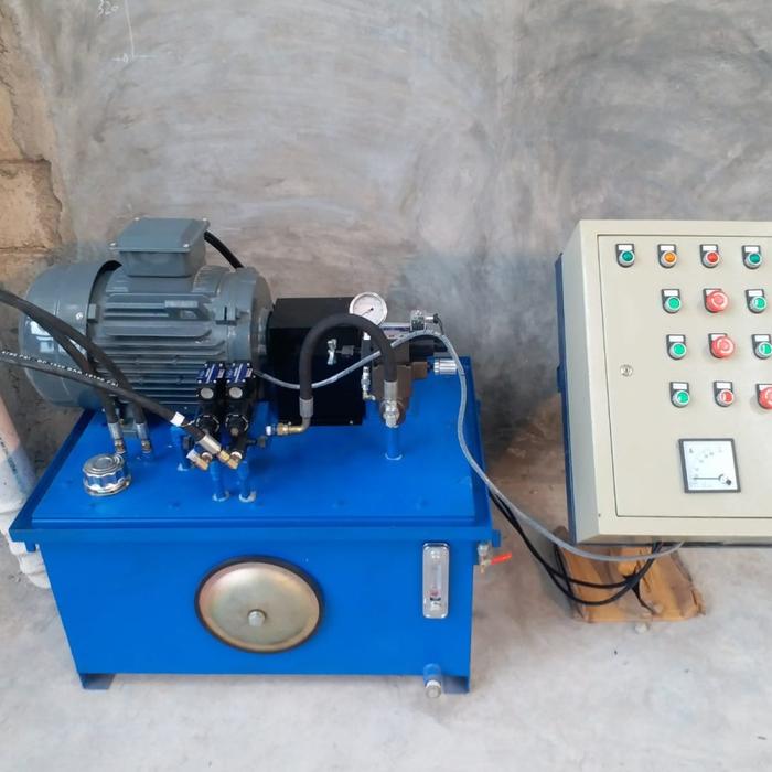 Gambar REXROTH HYDRAULIC POWER UNIT 100 (HPU) LITER 5 HP 3 PHASE ELECTRIC - 2 Stations, Vertikal dari HYDRAULIC PUTRA MANDIRI undefined Tokopedia