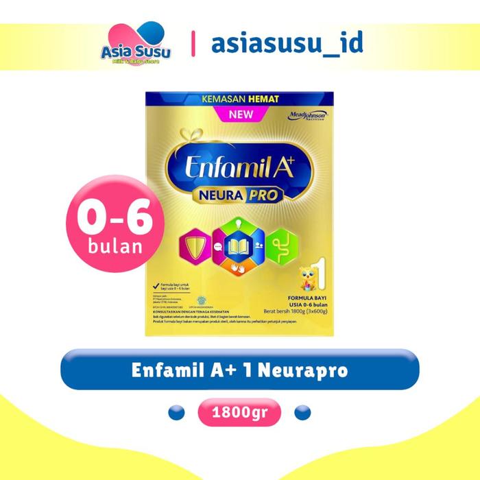 Gambar ORIGINAL ENFAMIL A+ 1 (0-6 BULAN) / ENFAMIL A+ 2 (6-12 BULAN) 1800GR Murah - ENFA 1 (0-6) dari nagahijau_ undefined Tokopedia