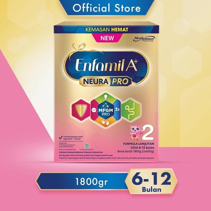 Gambar READY STOCK Enfamil Tahap 2 1800gr/ Susu Formula Bayi Anak Murah dari nagahijau_ undefined Tokopedia