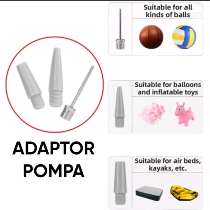 Gambar Kepala Cop Pompa Sepeda Pentil Schrader Presta - Cop variasi dari KnK Station undefined Tokopedia