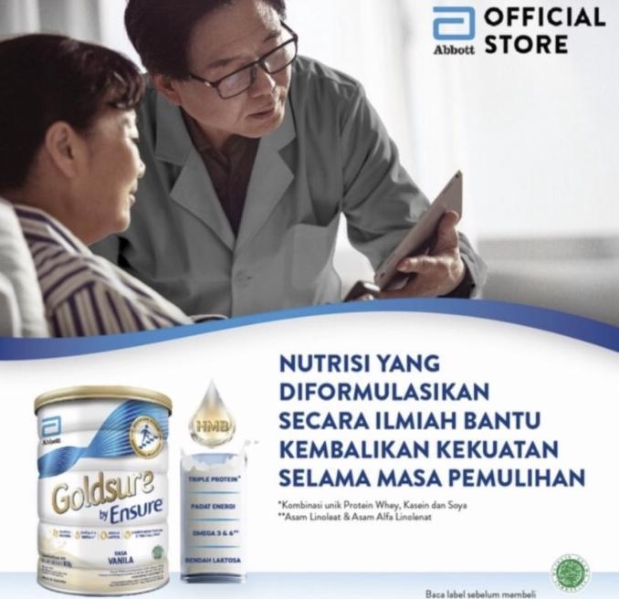 Gambar Best Seller Goldsure by ensure 900 gram ( susu nutrisi lengkap dewasa ) dari diandraa08 undefined Tokopedia