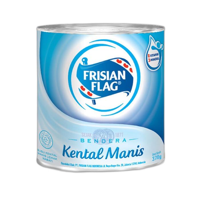 Gambar susu kental manis frisian flag kaleng 370gr - Putih dari TOKO GROSIR SEMBAKO ARI undefined 3 Tokopedia