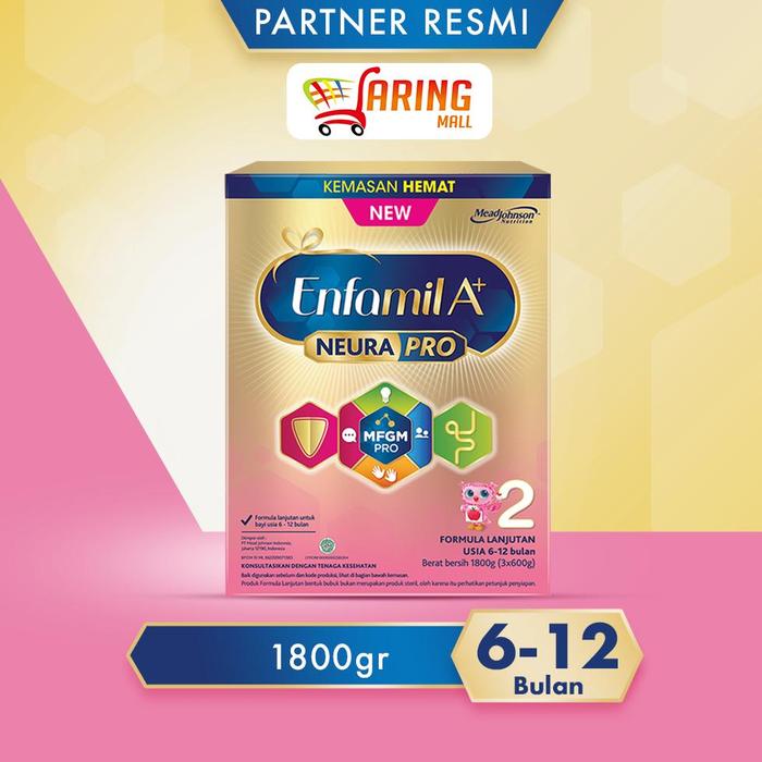 Gambar DISKON Enfamil A+ 2 1800 Gram Value Pack (6-12 Bulan) Murah dari nagahijau_ undefined Tokopedia