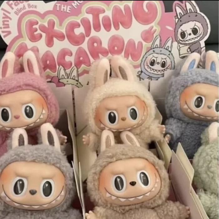 Gambar BONEKA LABUBU MACAROON POPMART asli original dari Tas Naraya Thailand undefined Tokopedia