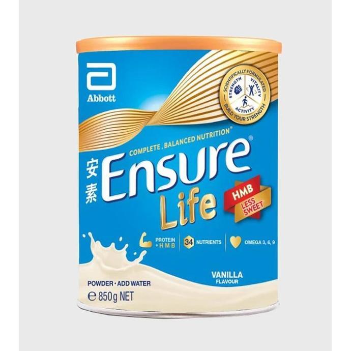 Gambar Best Seller Susu Abbott Ensure Life HMB Adult Milk Powder - 850g Singapore - Vanilla dari diandraa08 undefined Tokopedia