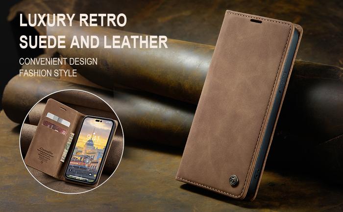 Gambar Xiaomi redmi 13 Flip Case Caseme Cover Leather Wallet Dompet - brown, Redmi 13 dari Importking undefined Tokopedia