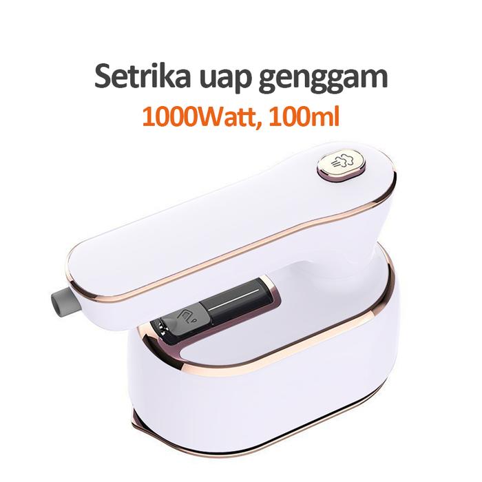 Gambar Setrika Uap Mini Portable Travel Cepat Panas - Putih dari HOme PrOduk Online ShOp undefined Tokopedia