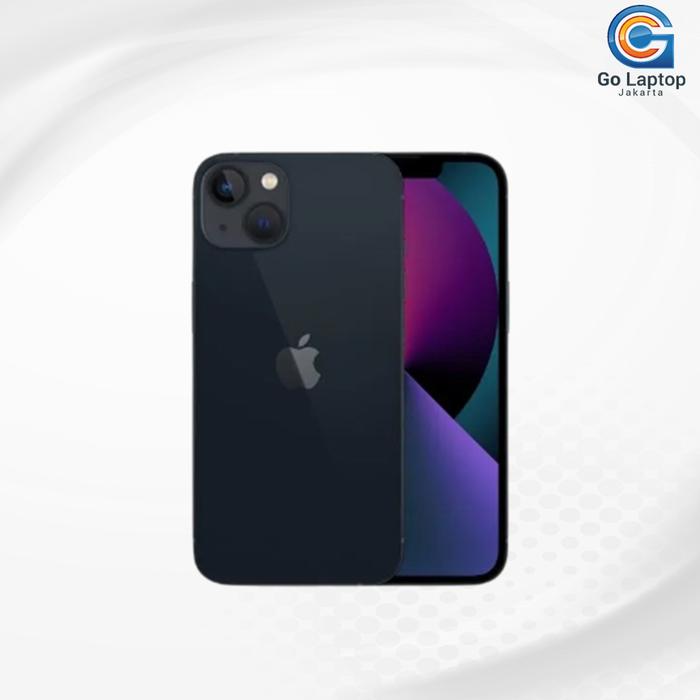 Gambar APPLE iPhone 13 128GB 256GB 512GB A15 Bionic CPU 6C / GPU 4C Resmi IBOX / GDN / DIGIMAP - MIDNIGHT BLACK dari GO LAPTOP JAKARTA undefined Tokopedia