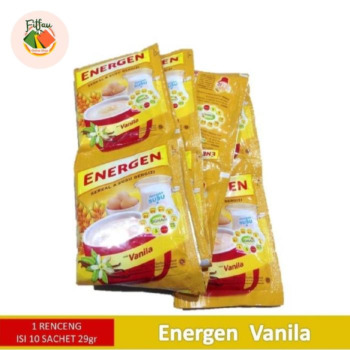 Gambar ENERGEN SEREAL & SUSU BERGIZI (1RENCENG ISI 10SACHET) dari fitfaushop undefined Tokopedia