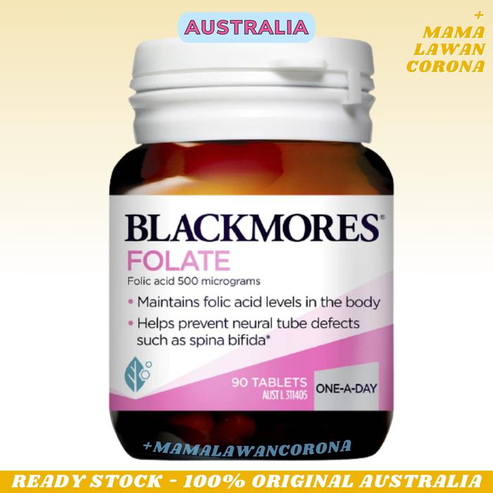 Gambar Blackmores Women's Premium Iron 30 Tablets Women Bio Advanced Vitamin Pregnancy and Breastfeeding Gold 60 120 Kapsul Breast Feeding 180 Capsules Australia Folate 90 Asam Folat i-Folic iFolic Acid Tablet Conceive Well Men 28 Life Space LifeSpace Probiotic - Folate 90 tab dari mamalawancorona undefined Tokopedia