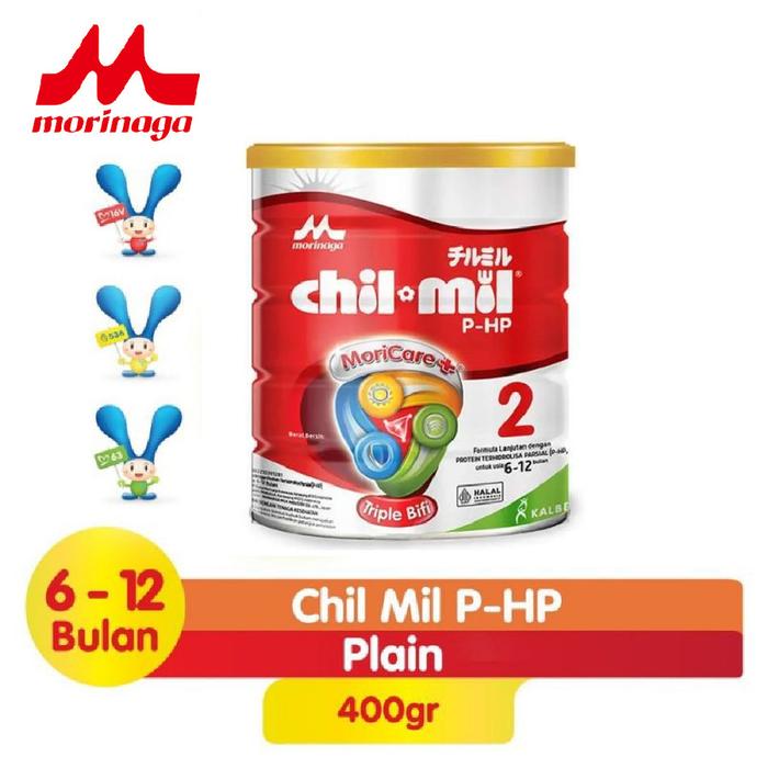Gambar MORINAGA CHIL MIL PHP Susu Formula 6 to 12 Bulan Tin 400g 400 g dari Chelle Baby Shop undefined Tokopedia