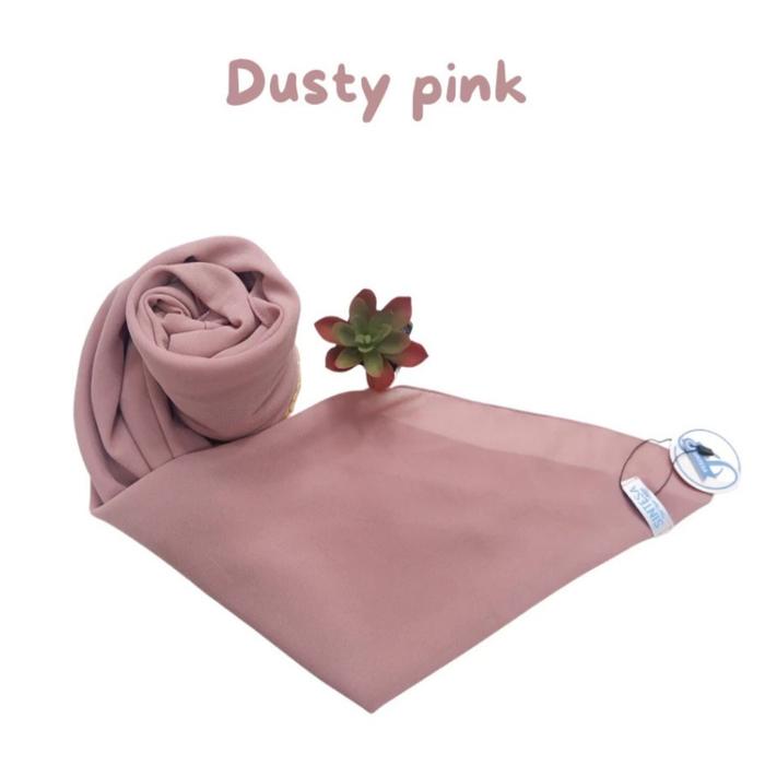 Gambar Jilbab Segiempat instan Zipper Cerutybabydoll Segi empat resleting 120×120 Kerudung segitiga instan - Dusty pink, L.130X130CM dari Shakillabyzahra.id undefined Tokopedia