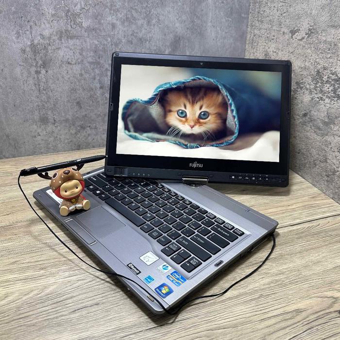 Gambar Hp Lenovo Thinkpad Fujitsu Second Laptop T902 Buku Kantor Bisnis Murah Bebas Rotasi 360 Derajat/Touchscreen Ips Us Keybroad Backlight Sembilan Puluh Persen Baru Laptop Berkualitas Baik - T902 I5 3th, 4G 128GB dari Adelle skyfall undefined Tokopedia