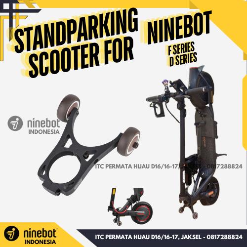 Gambar Handstand Parking Trolley Wheel Bracket Folding For Electric Scooter Segway Ninebot F20 F25 F30 Plus F40 D18 D28 D38 & Xiaomi Mijia M365 1S Pro Pro 2 - NINEBOT dari NINEBOT SEGWAY INDONESIA undefined Tokopedia