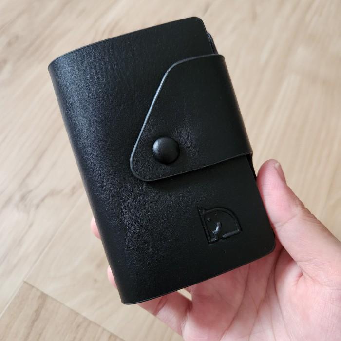 Gambar Dompet Kartu ATM Card Holder 26 Slot - Hitam dari vi.shop88 undefined Tokopedia
