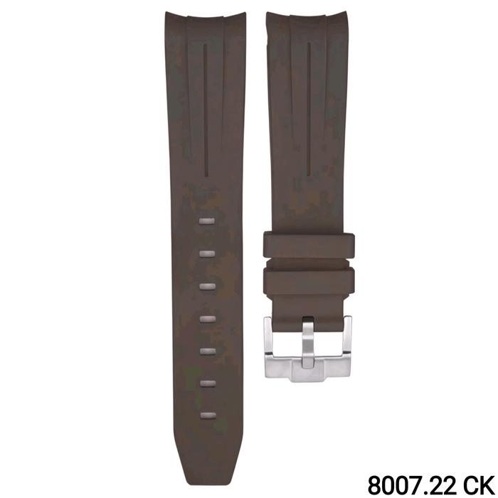 Gambar TALI JAM TANGAN STRAP 22MM RUBBER B FOR SEIKO SKX SRPD 8007.22 CK - Cokelat dari Watch Band N strap undefined Tokopedia