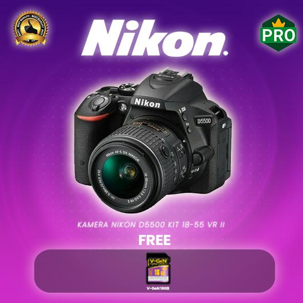 Nikon D5500 18-55 VR II kit タムロンB008 セット