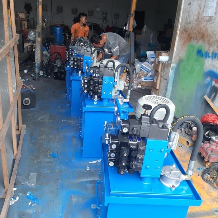 Jual EATON VICKERS HYDRAULIC POWER UNIT V10 (HPU) 100 LITER 7,5 HP 3 ...