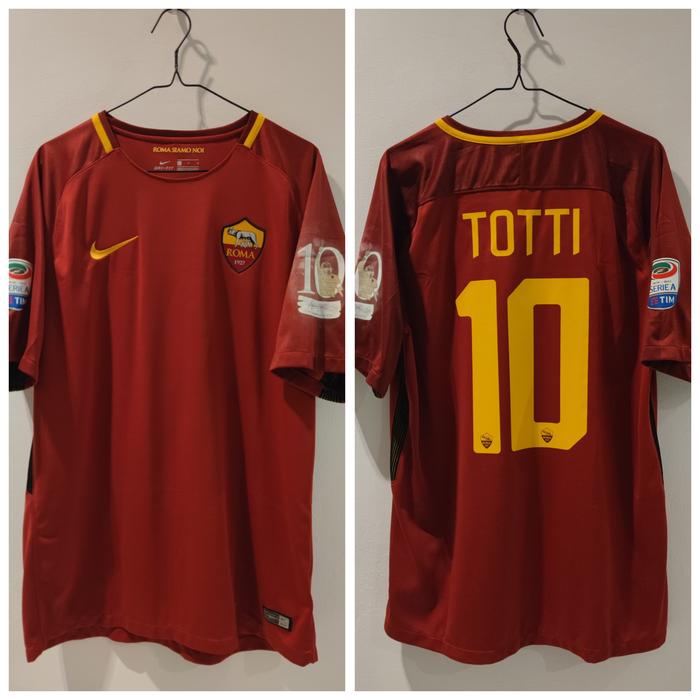 Gambar AS Roma home 2016/17 size L dari Zj Jersey Shop undefined Tokopedia