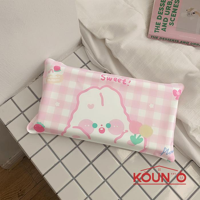 Gambar Bantal Silikon Anak Pillow Cooler Gel Dingin Motif Karakter Spons Busa Dengan Pendingin Air - Sweet dari KoUN.ID undefined Tokopedia