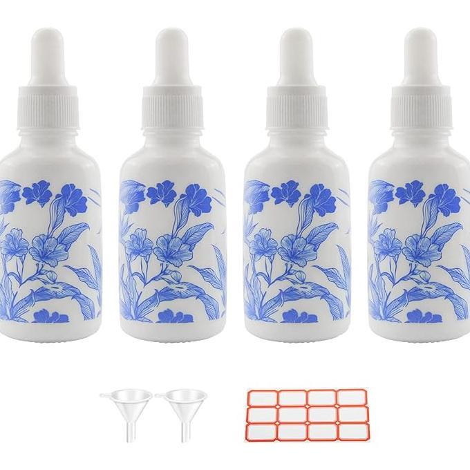 Jual Pcs 23Oz 50Ml Blue And White Porcelain Ceramic Dropper