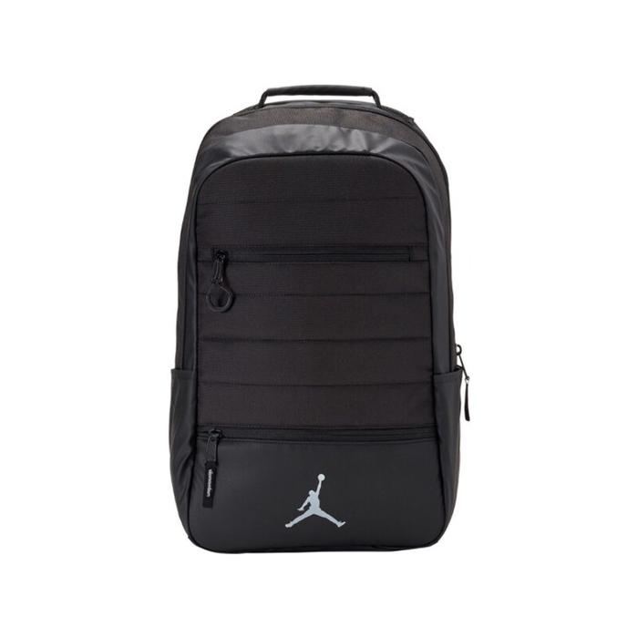 Jordan Airborne Backpack Black 9a1944-023 Weather Resistant Bag Air Borne  Tas Ransel Anti Air Original 100