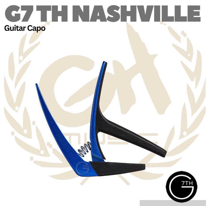 Gambar [Baru] G7Th Nashville Guitar Capo - Kapo Gitar - Blue dari Elang Karya Official undefined Tokopedia