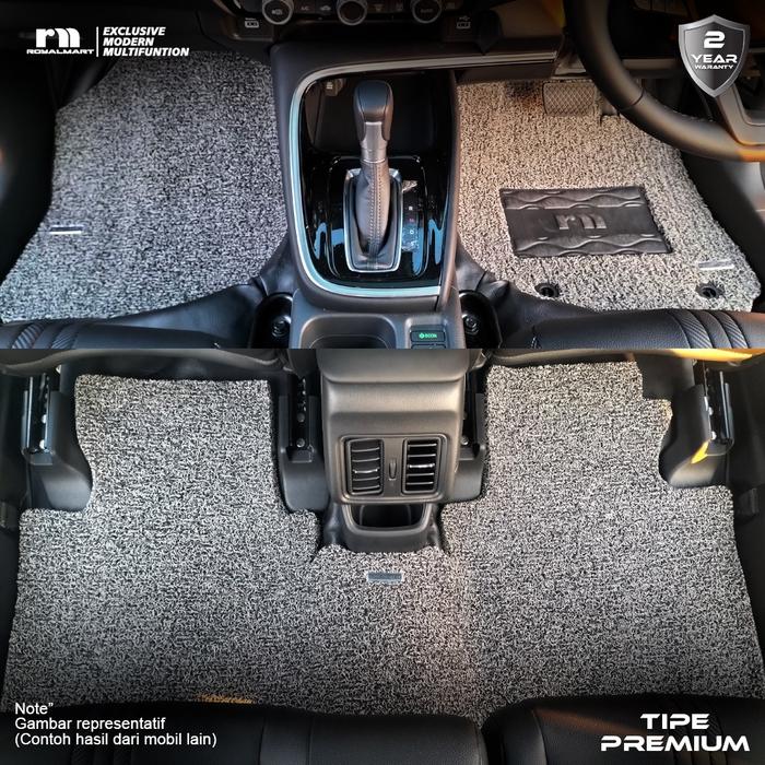 Gambar KARPET MOBIL-WULING CONFERO NON BAGASI 2 WARNA - BLACK GREY dari Royal Mart Official undefined Tokopedia