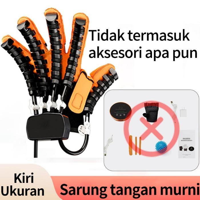 Gambar Sarung Tangan Robot Rehabilitasi Smart Rechargeable Portable Untuk Latihan Tangan Stroke Hemiplegia Alat Latihan - XL Kiri dari era storeid1 undefined Tokopedia