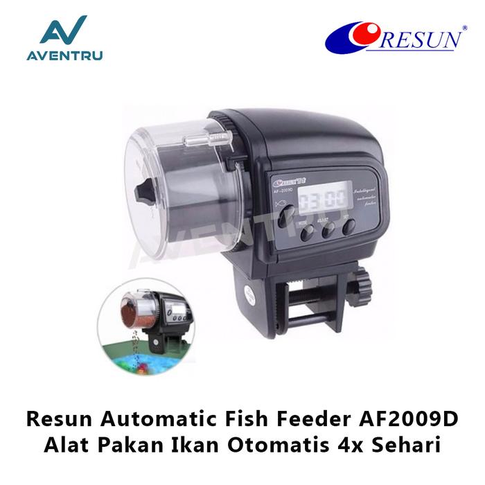 Gambar Resun Auto Fish Feeder Timer Alat Pemberi Makan Pakan Ikan Otomatis - AF2009D dari Aventru undefined Tokopedia